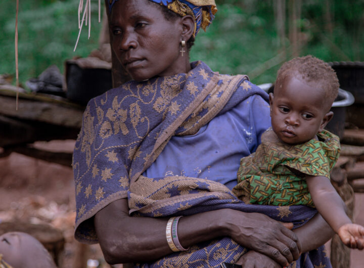 Mum with a kid