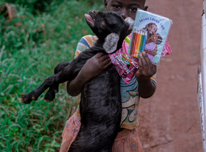 Leticia and her goat