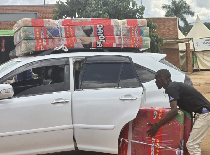 LOADED CAR FROM INSIDE TO TOP
