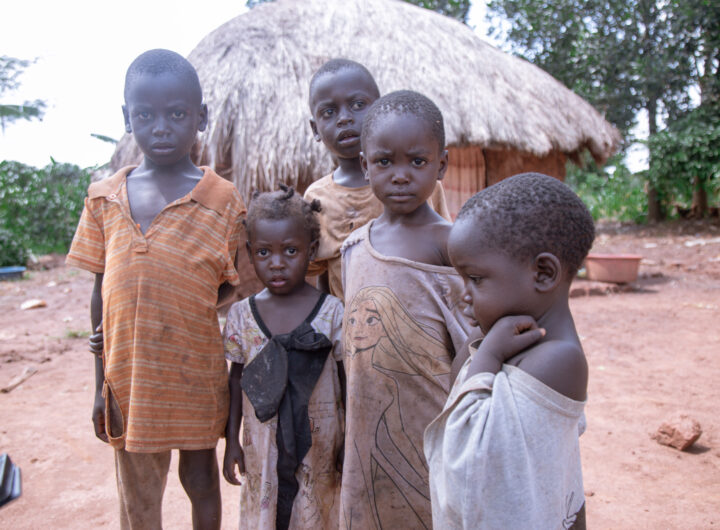 These kids are likely to sleep outside